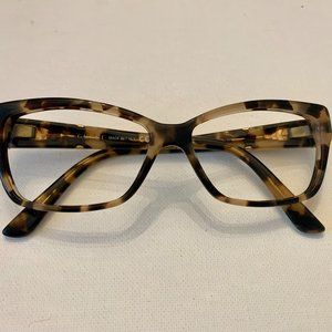 Gucci Tortoise eye glass frames.  GG 3559 L78 135  Gold Accents